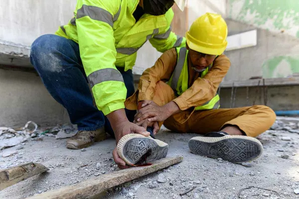 6. Atrapamientos con maquinaria o equipos de trabajo