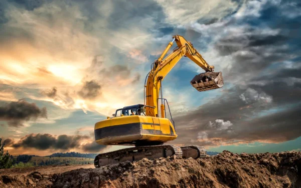 Las 25 partes de una excavadora