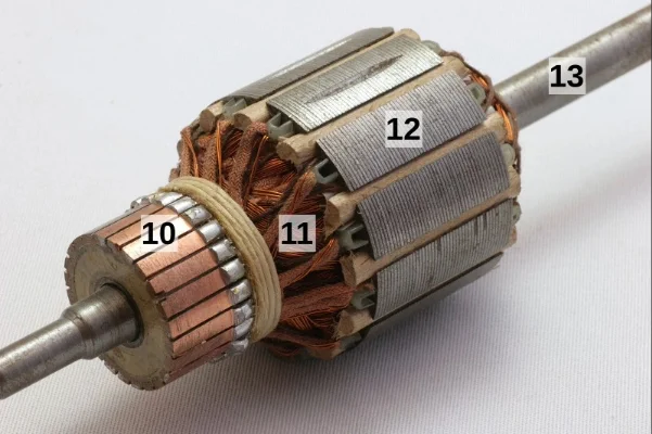 Las 10 partes de un motor eléctrico